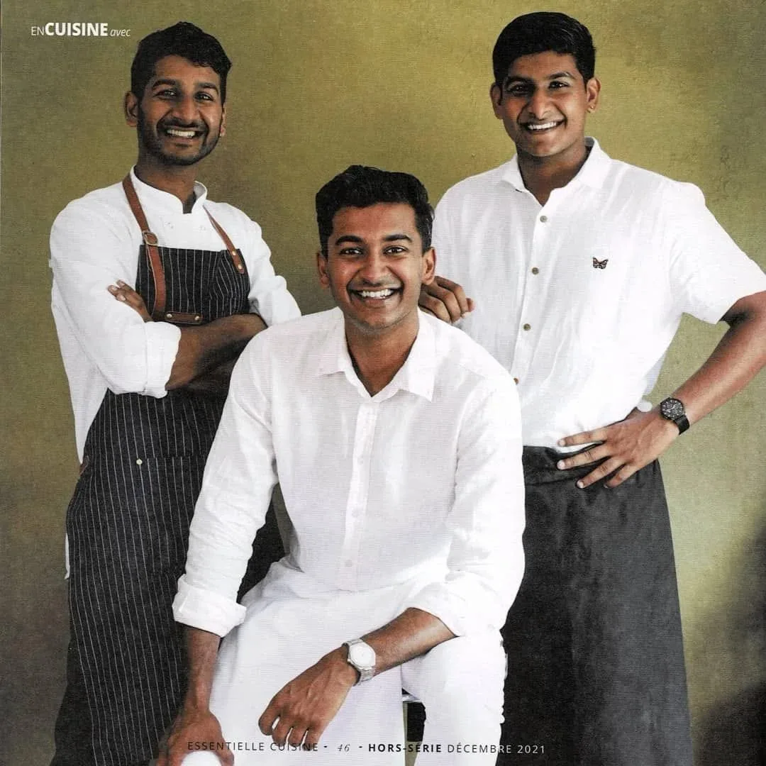 Kavinen, Yovissen and Kovishen photographed for Essentielle Cuisine, December 2021